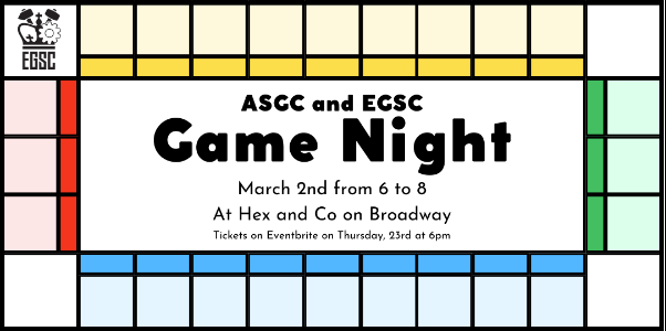 ASGC x EGSC Game Night