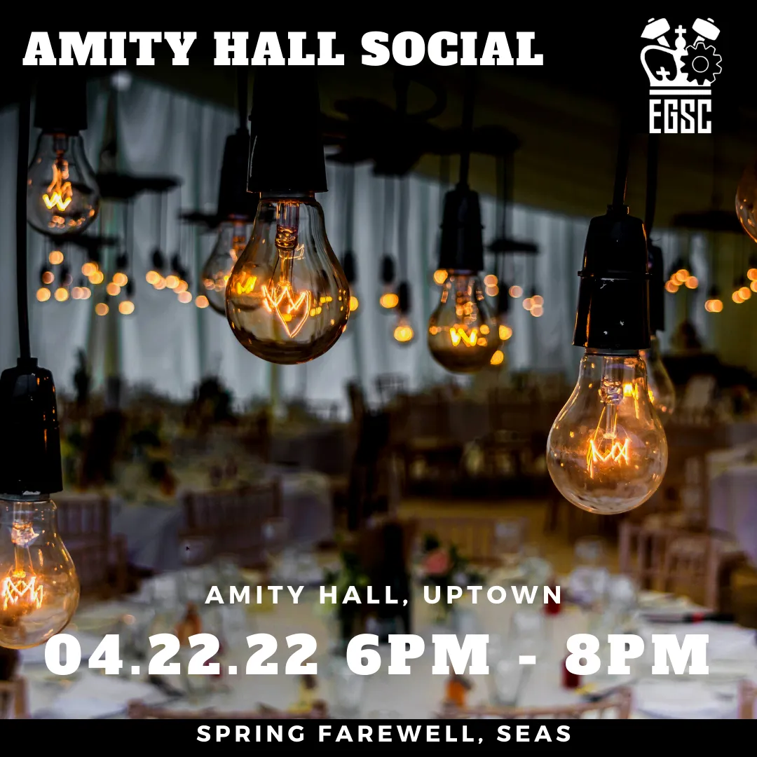End of Semester Social