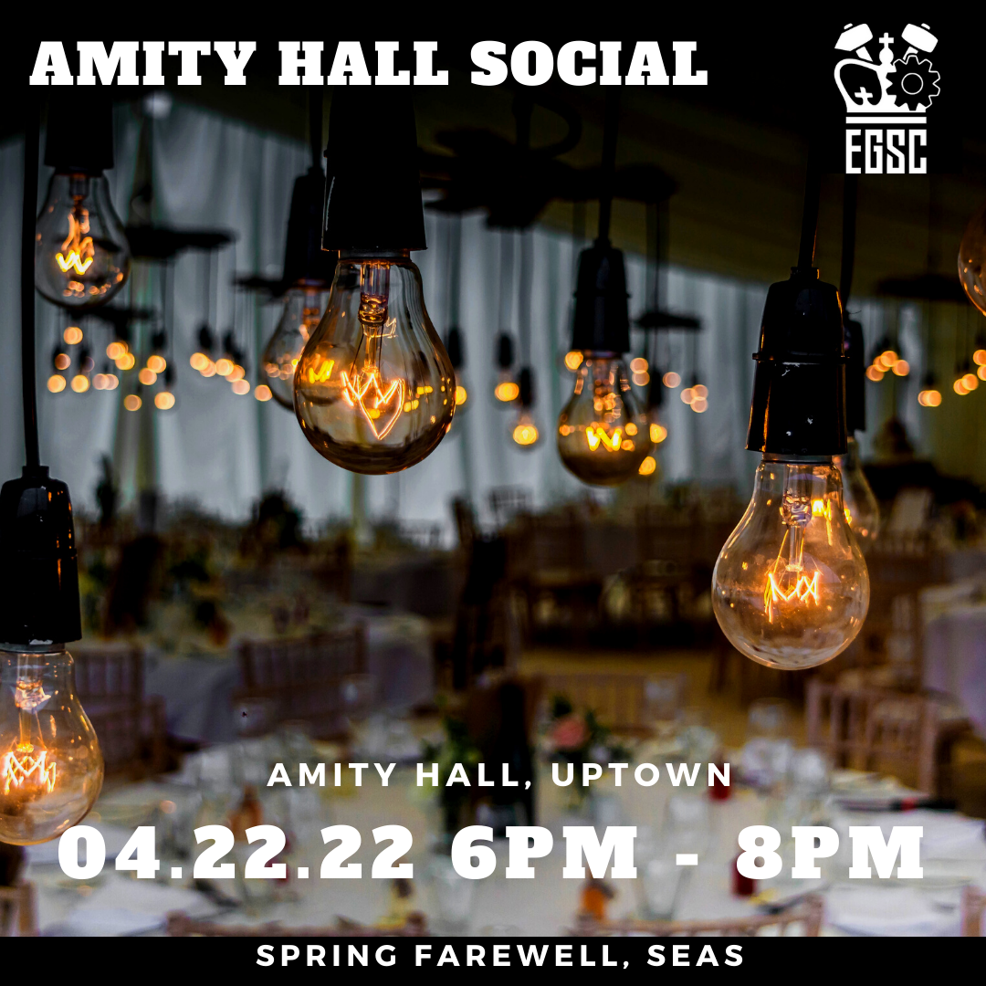 End of Semester Social